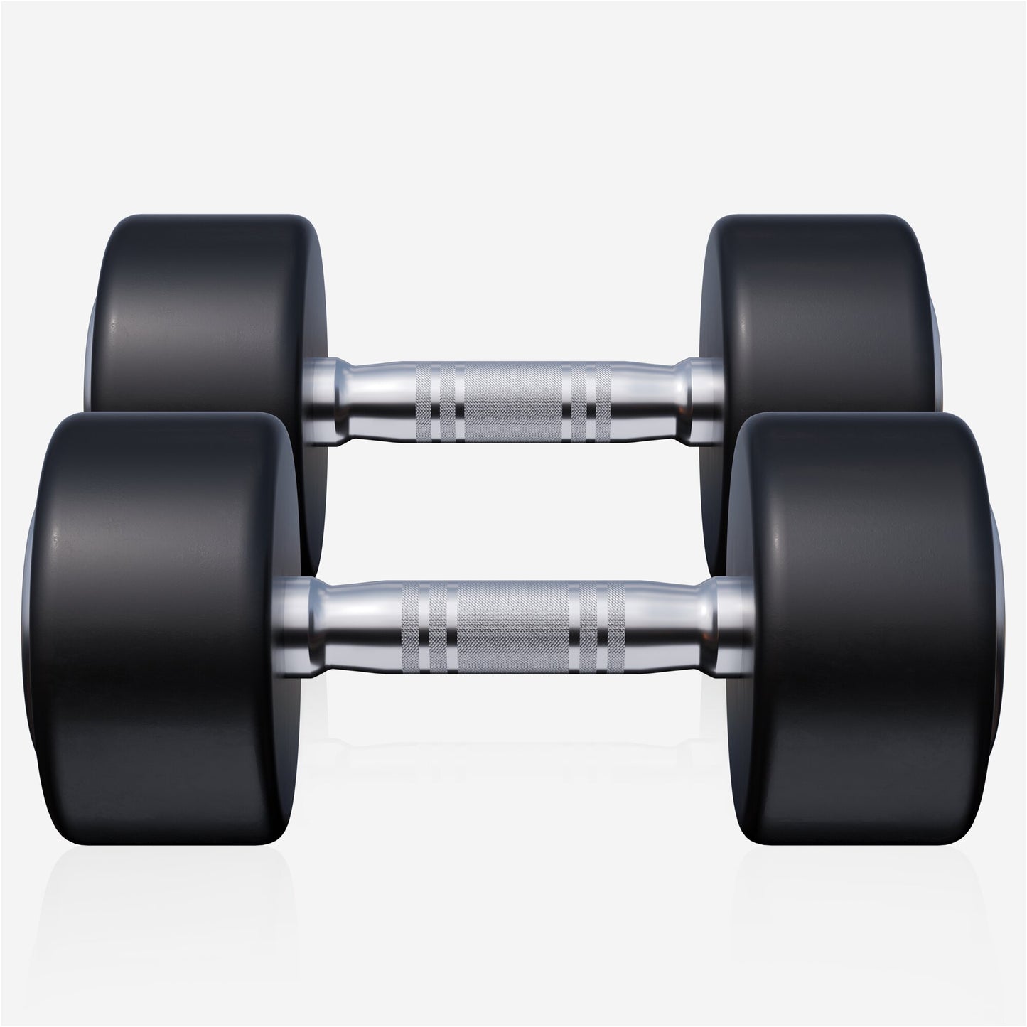 Rubber Coated Dumbbell 2.5 - 27.5 kg or in Set