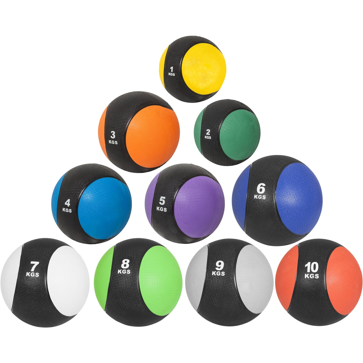 Rubber Medicine Ball  1 - 10 kg