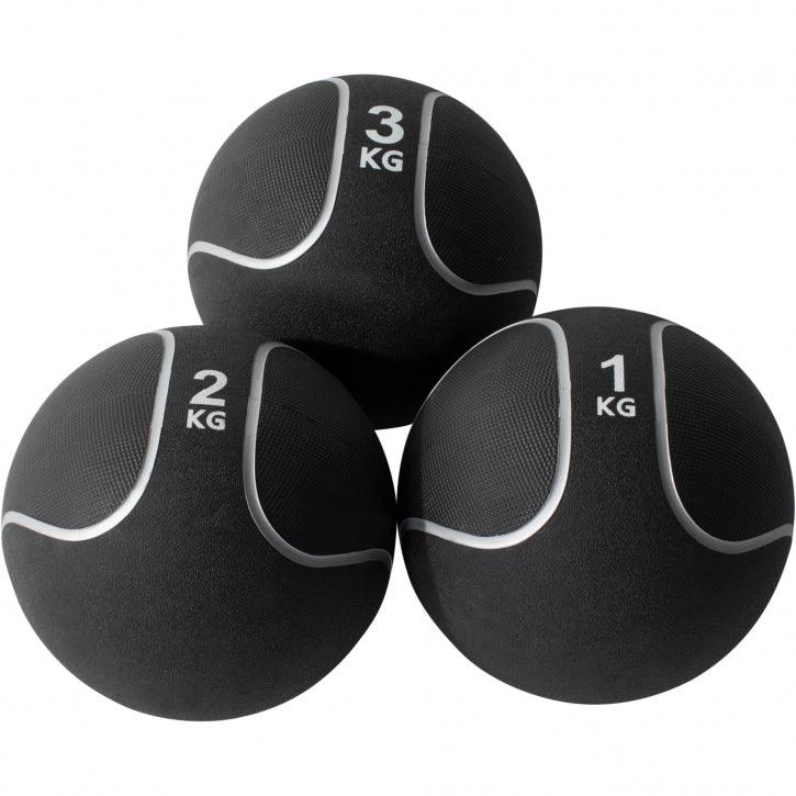 Rubber Medicine Ball 1 - 10 kg Non Slip
