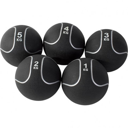 Rubber Medicine Ball 1 - 10 kg Non Slip