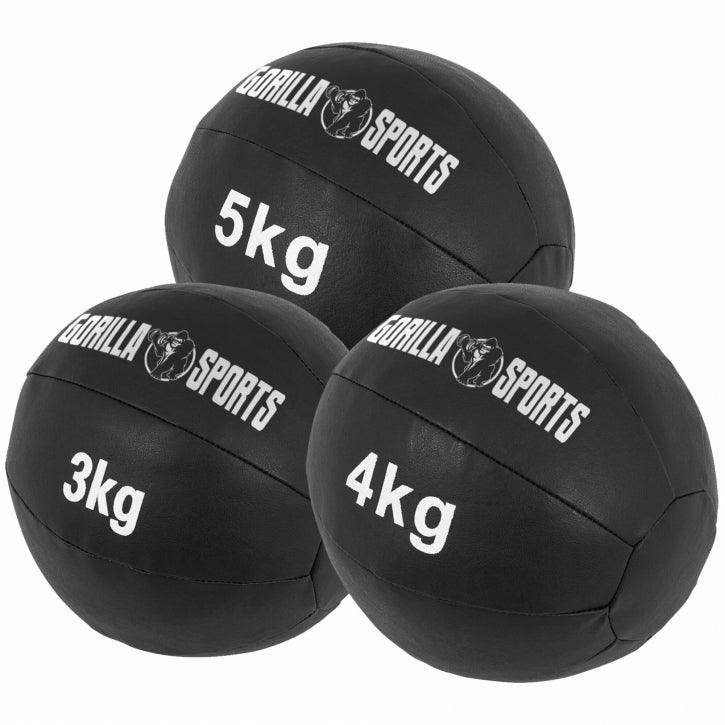 Leather Medicine Ball 1 - 10 kg