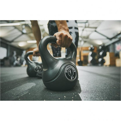 Plastic Coated Kettlebell 2-20 kg, Black