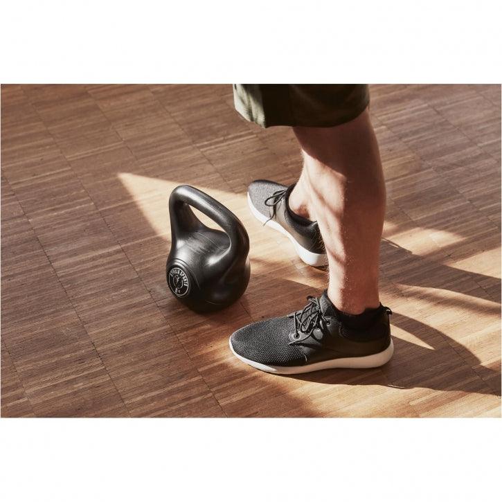 Plastic Coated Kettlebell 2-20 kg, Black