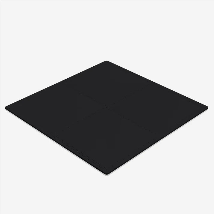 Rubber Gym Protection Mat (Set of 4 Parts + End Pieces)