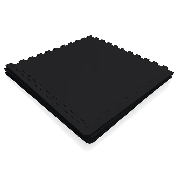 Rubber Gym Protection Mat (Set of 4 Parts + End Pieces)