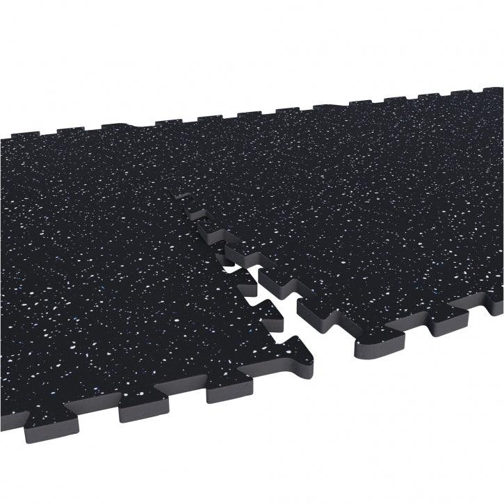 Rubber Gym Protection Mat (Set of 4 Parts + End Pieces)