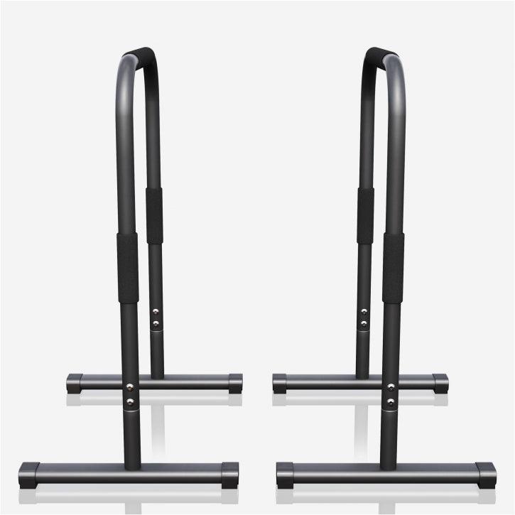 Push Up Stand Dip Bars Black/Red/Blue
