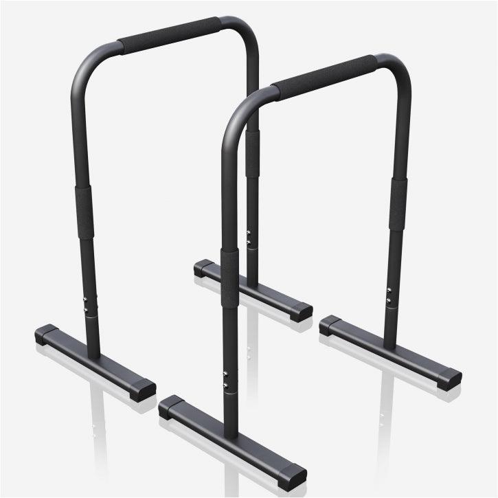 Push Up Stand Dip Bars Black/Red/Blue