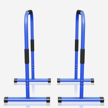 Push Up Stand Dip Bars Black/Red/Blue