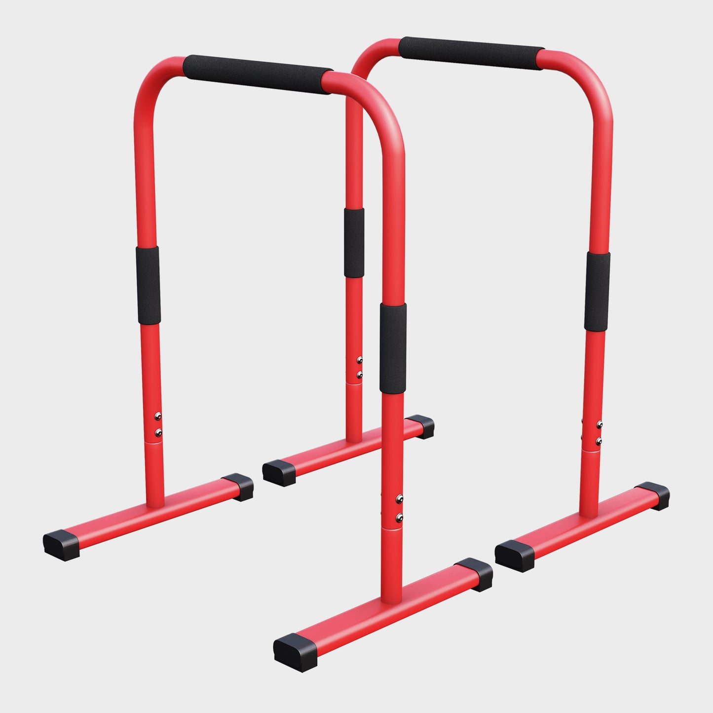 Push Up Stand Dip Bars Black/Red/Blue