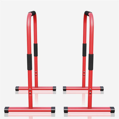 Push Up Stand Dip Bars Black/Red/Blue