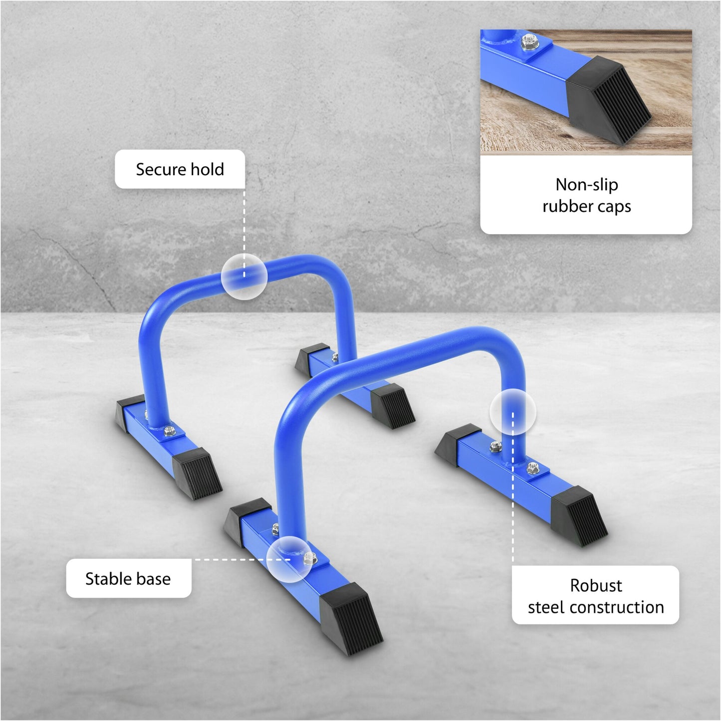 Push Up Parallettes in Various Colours