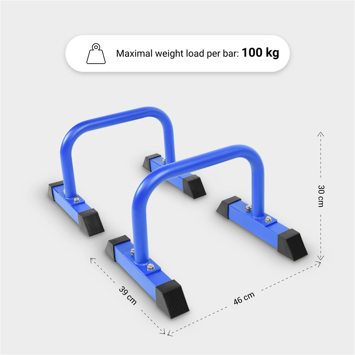 Push Up Parallettes in Various Colours