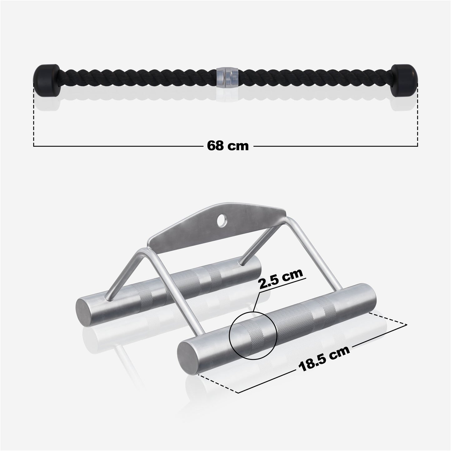Rowing Handle Set of 2