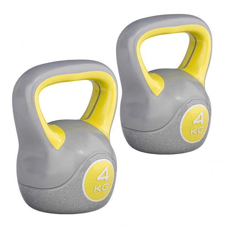 Plastic Coated Kettlebell 2 - 20 kg or in Set