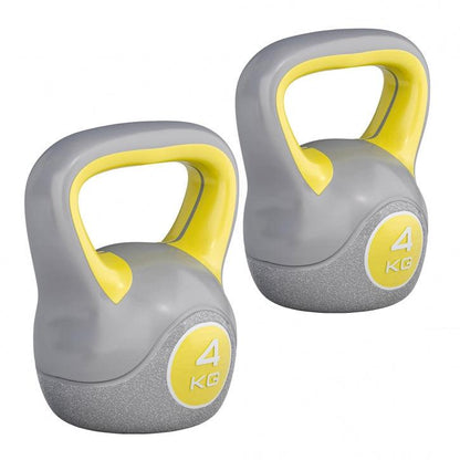 Plastic Coated Kettlebell 2 - 20 kg or in Set