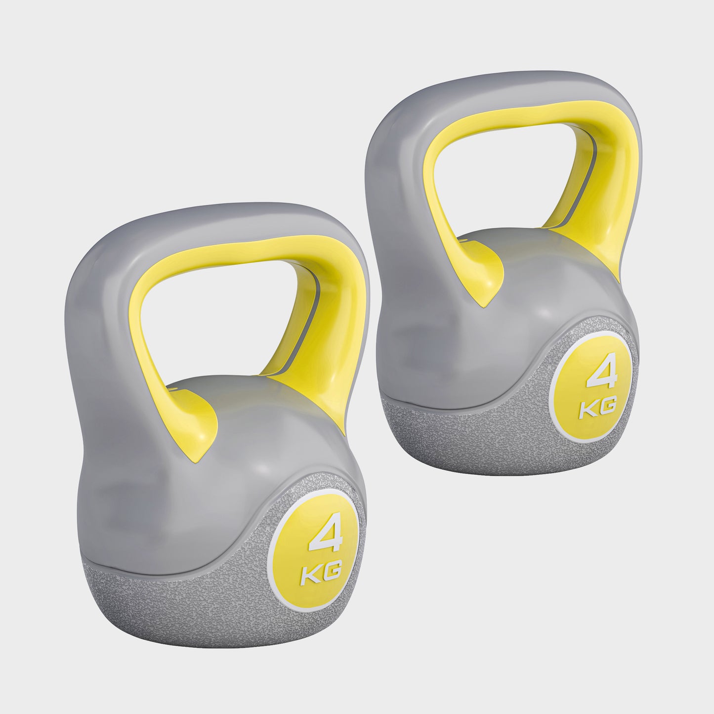 Plastic Coated Kettlebell 2 - 20 kg or in Set