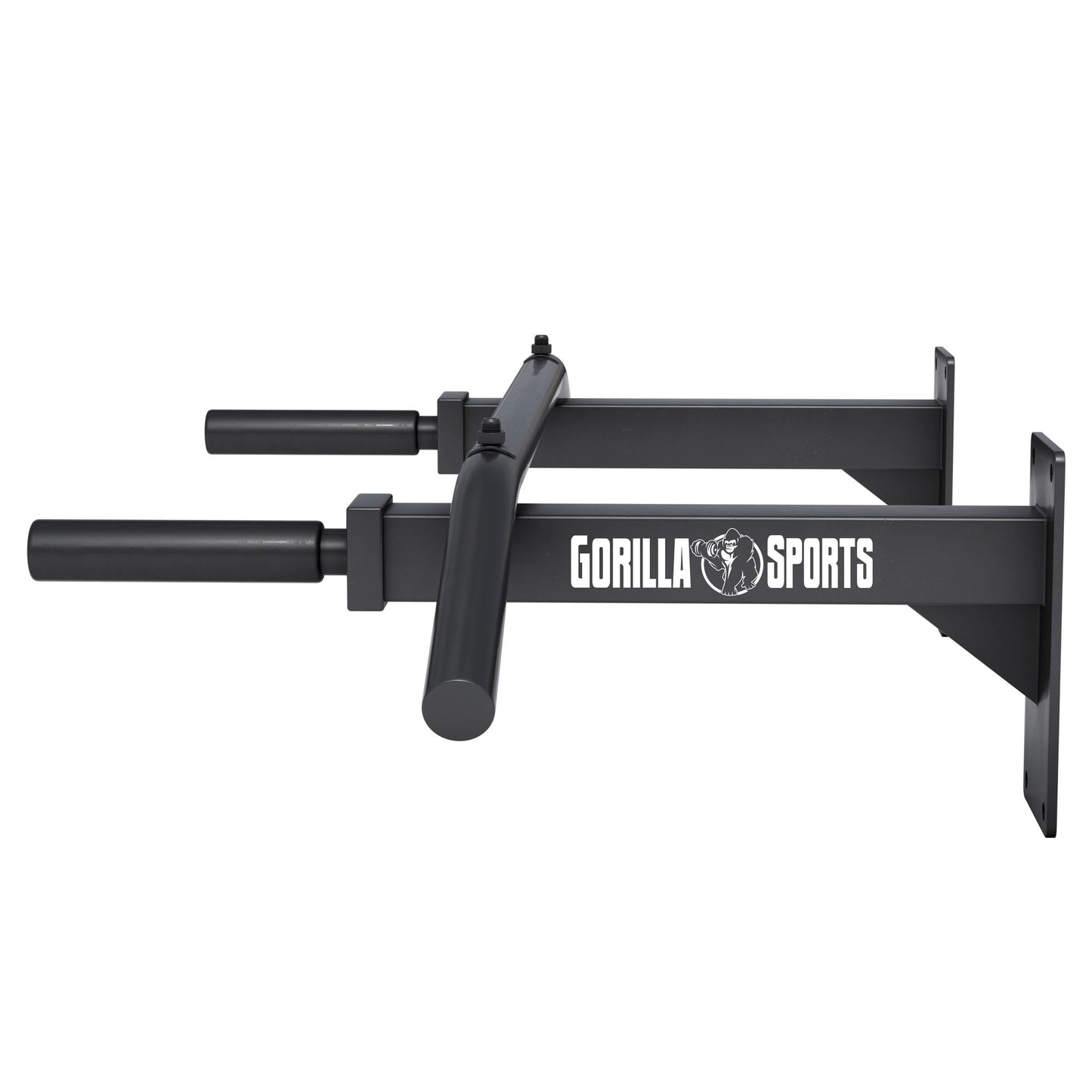 Pull-Up Set (Chin-Up Bar + Resistance Band), White/Black