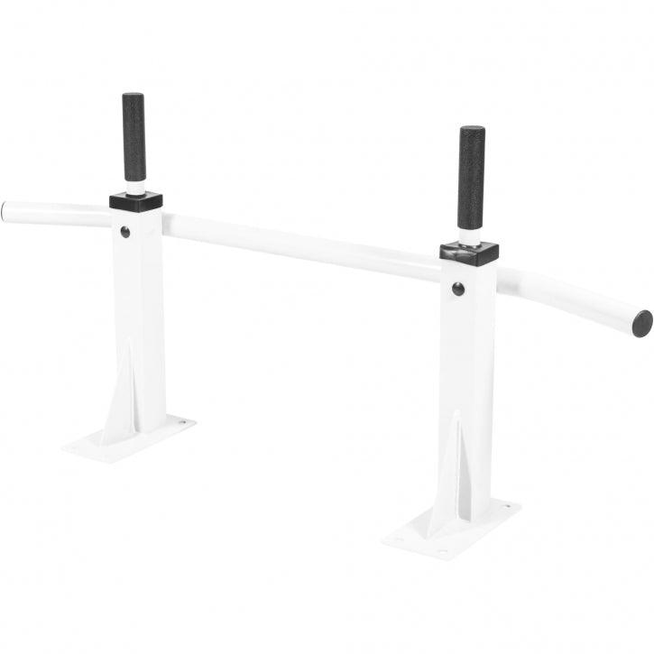 Pull-Up Set (Chin-Up Bar + Resistance Band), White/Black