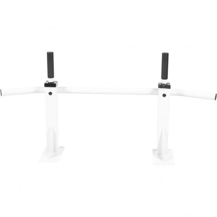 Pull-Up Set (Chin-Up Bar + Resistance Band), White/Black
