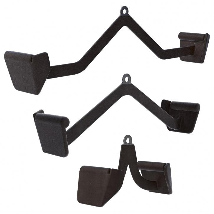 Lat Pull/Row Handle Rubber Black