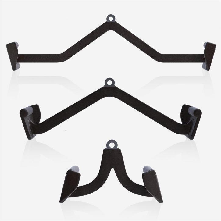 Lat Pull/Row Handle Rubber Black