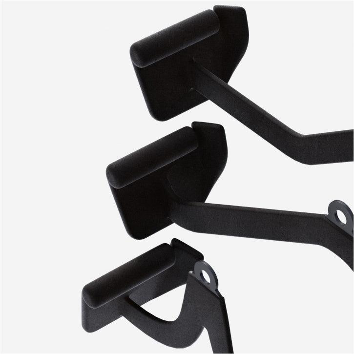 Lat Pull/Row Handle Rubber Black