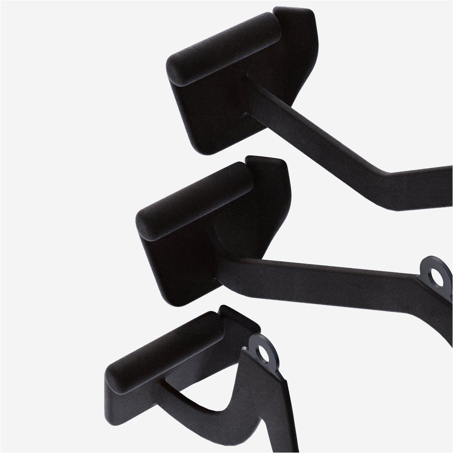 Lat Pull/Row Handle Rubber Black
