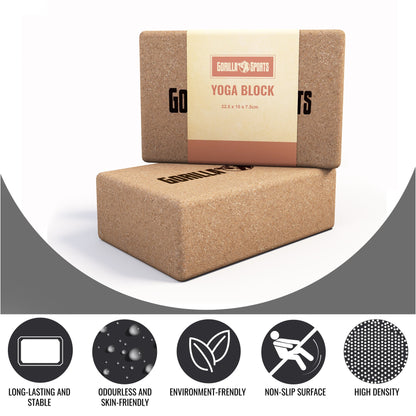 Yoga Block Cork