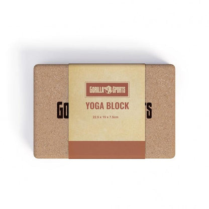 Yoga Block Cork