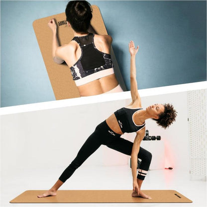 Yoga Mat Cork 183 x 61 x 0.5 cm