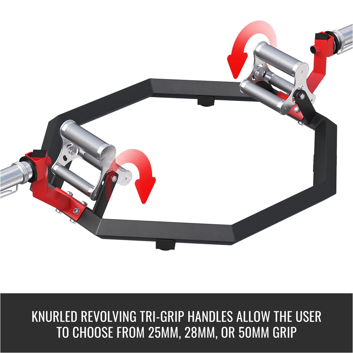 Multi Grip Trap Bar Black/Red