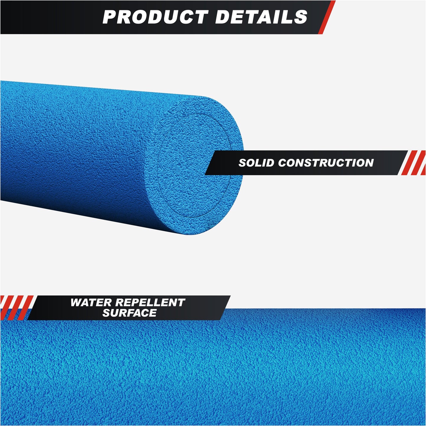 Pilates Roller 60/90 cm in Various Colors