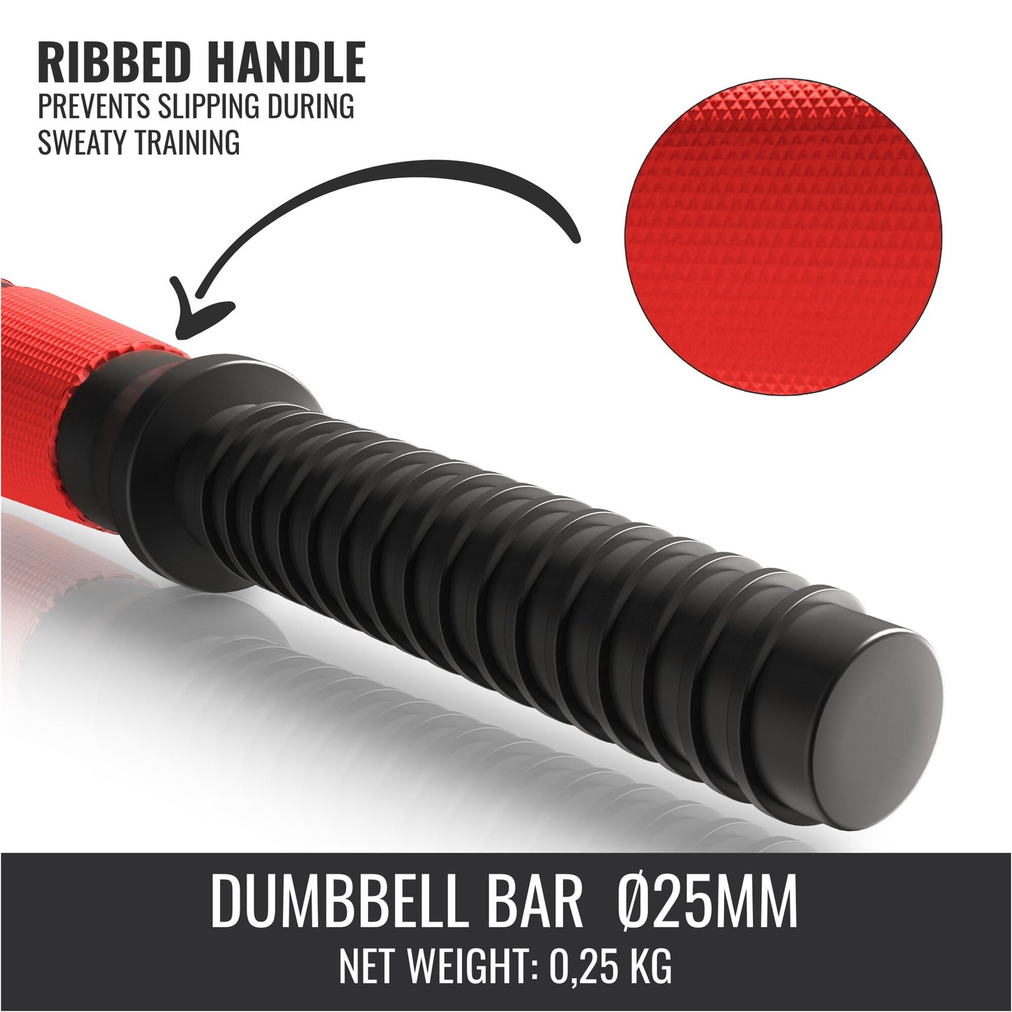 Cast Iron Dumbbell Set 15/20/25 kg