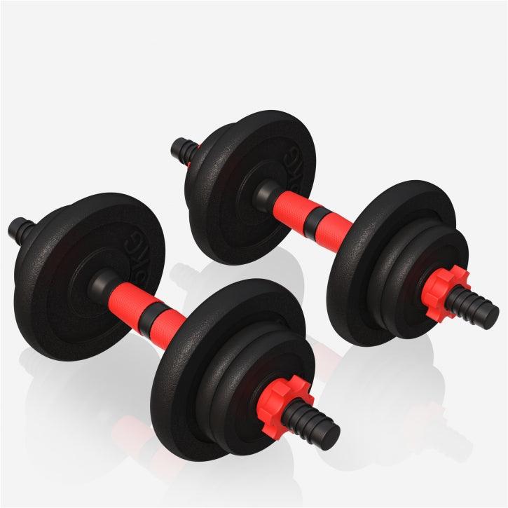 Cast Iron Dumbbell Set 15/20/25 kg