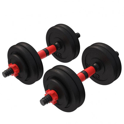 Cast Iron Dumbbell Set 15/20/25 kg