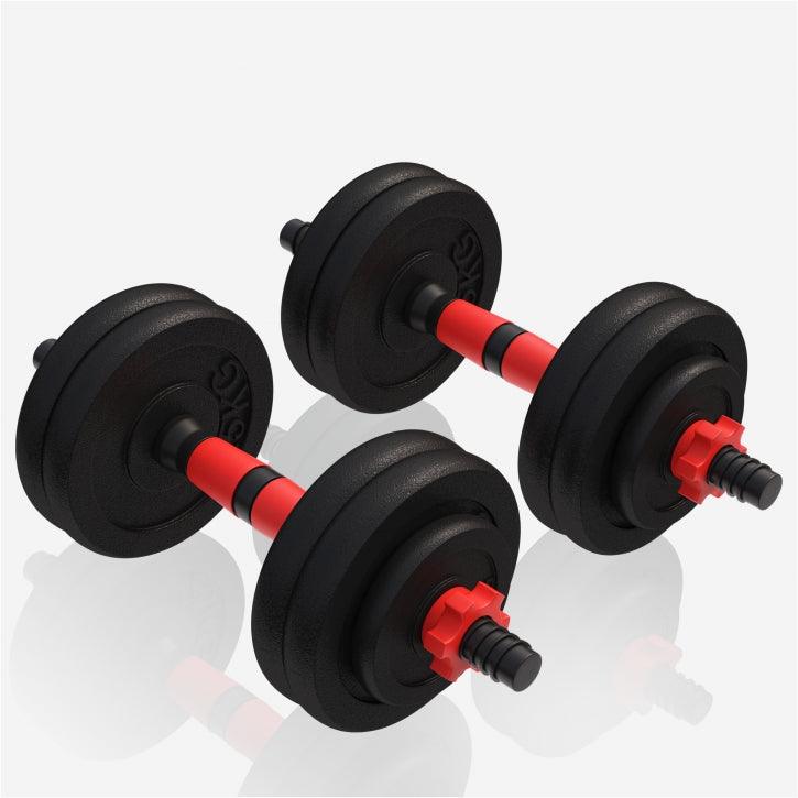 Cast Iron Dumbbell Set 15/20/25 kg