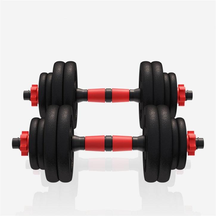 Cast Iron Dumbbell Set 15/20/25 kg