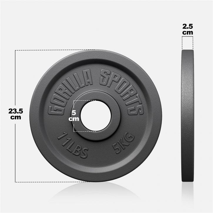 Cast Iron Olympic Weight Plate 1.25 - 25 kg
