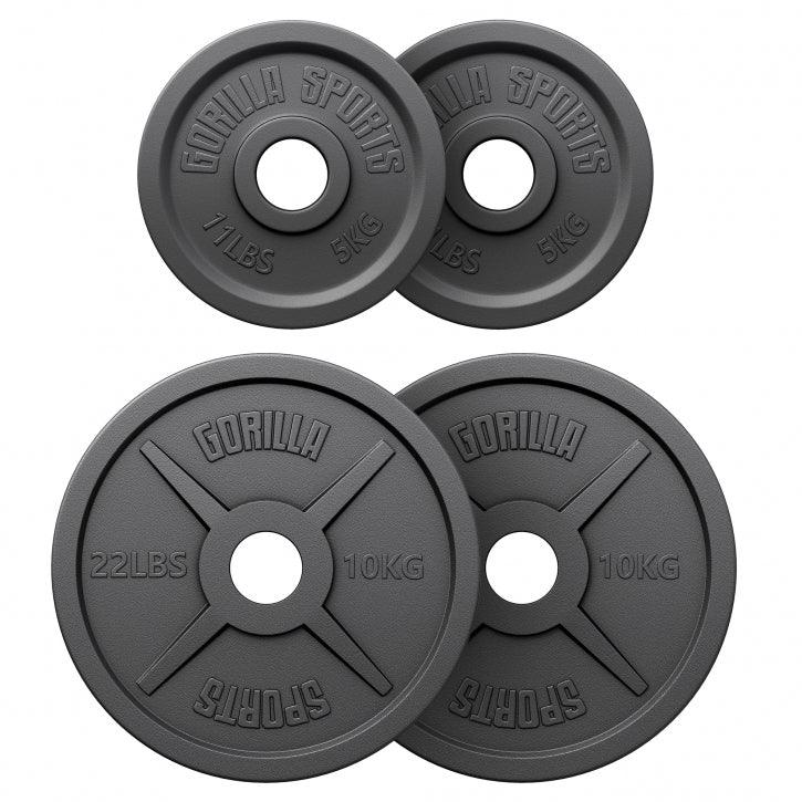 Cast Iron Olympic Weight Plate 1.25 - 25 kg