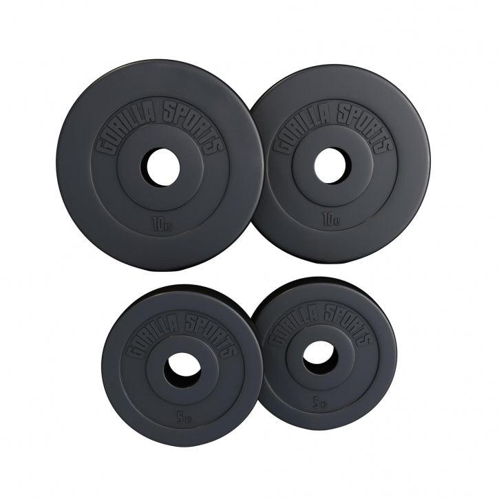 Plastic Olympic Weight Plate 1.25 kg - 15 kg