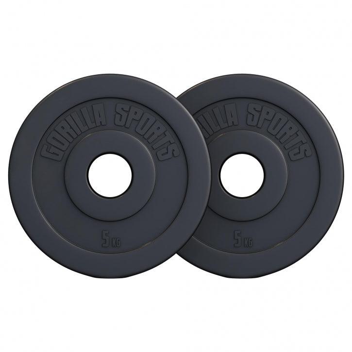 Plastic Olympic Weight Plate 1.25 kg - 15 kg