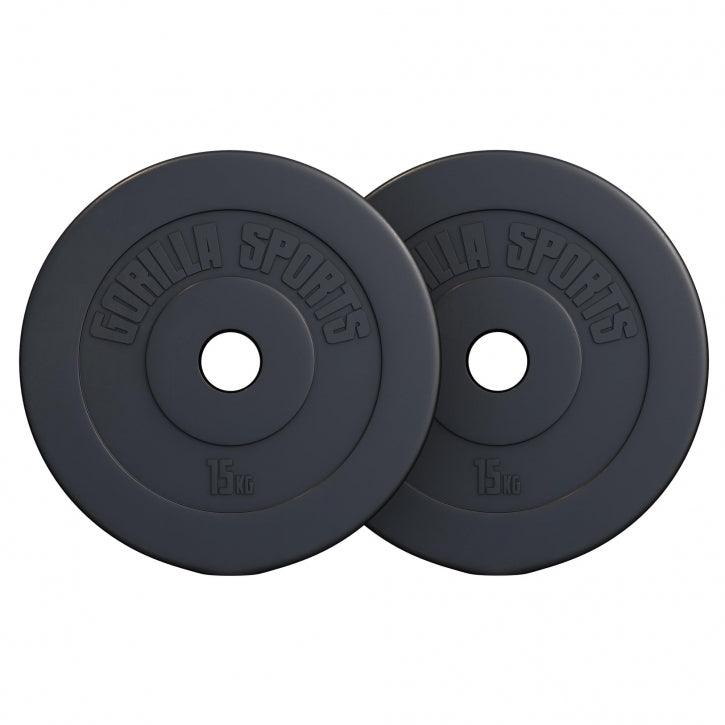 Plastic Olympic Weight Plate 1.25 kg - 15 kg