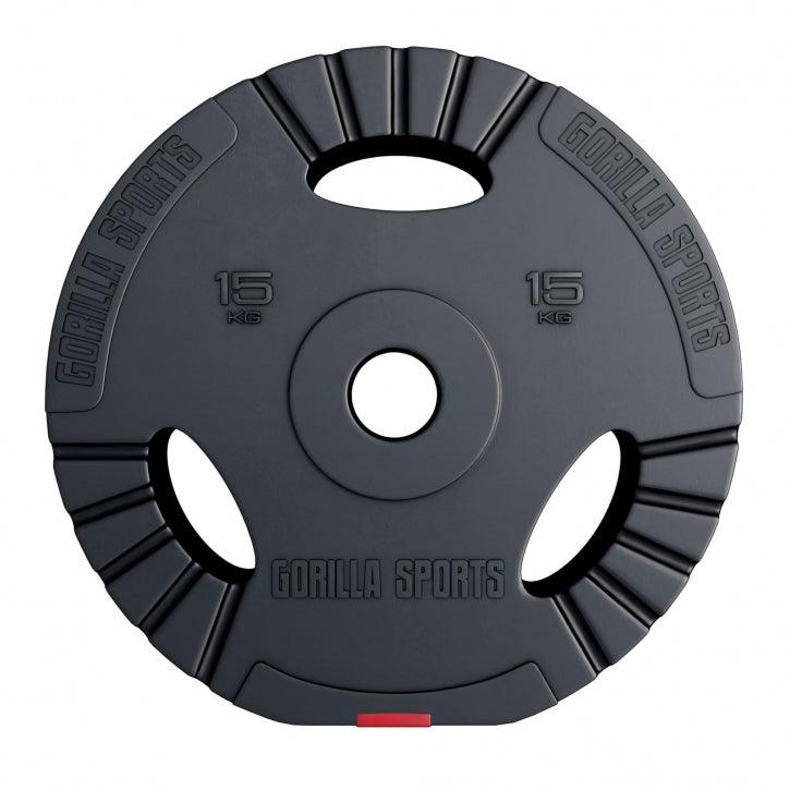 Olympic Weight Plate Tri-Grip 1.25 - 15 kg