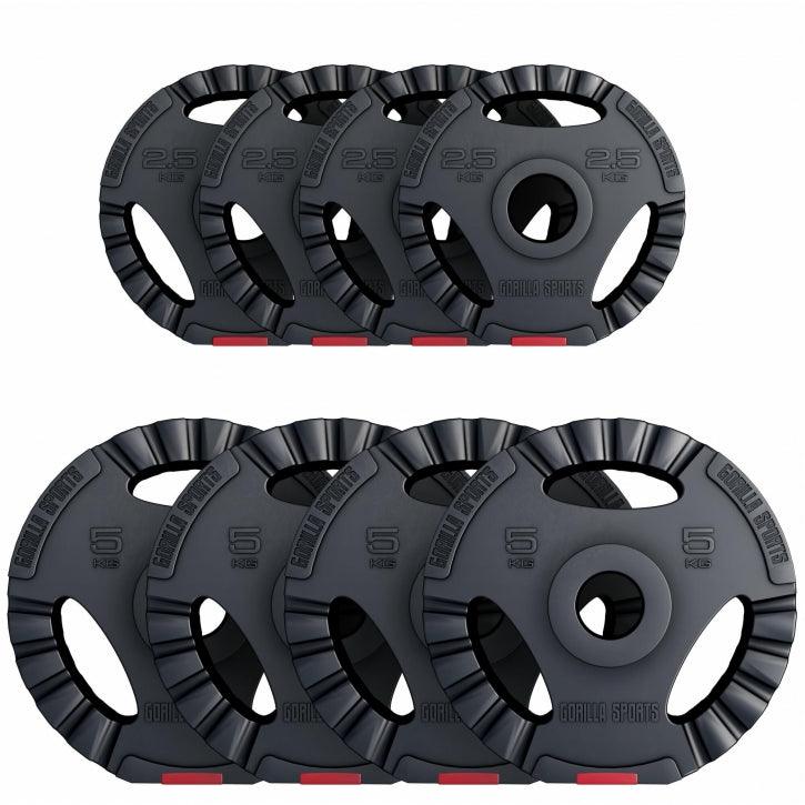 Olympic Weight Plate Tri-Grip 1.25 - 15 kg