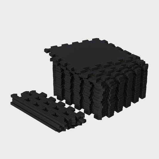 Floor Puzzle Mat (Set of 18 Mats + End Pieces)