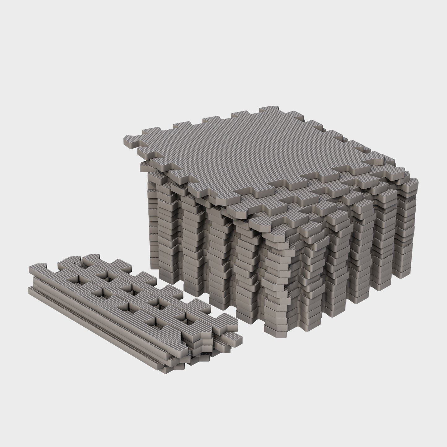Floor Puzzle Mat (Set of 18 Mats + End Pieces)