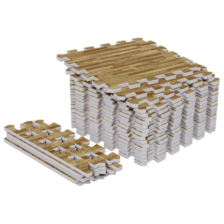 Floor Puzzle Mat (Set of 18 Mats + End Pieces)