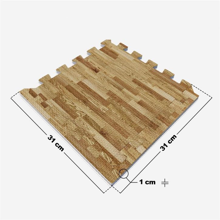 Floor Puzzle Mat (Set of 18 Mats + End Pieces)