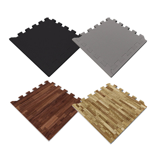 Floor Puzzle Mat (Set of 18 Mats + End Pieces)